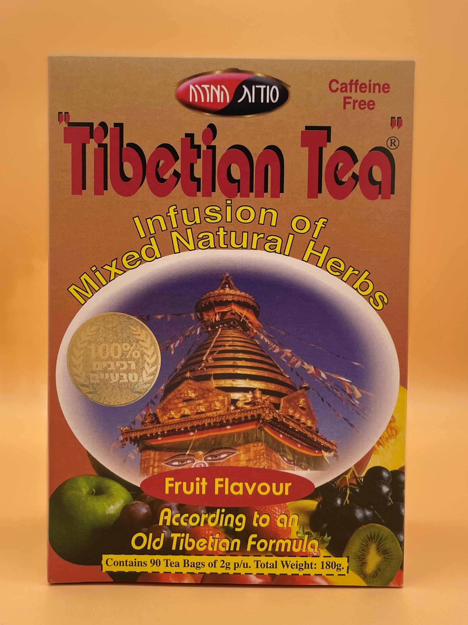 Tibetian Tea Fruit Flavor Kosher 90bags - Walmart.com