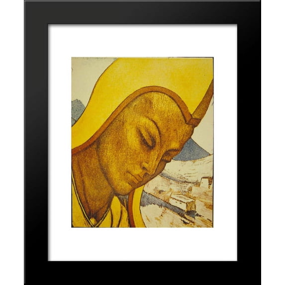 Tibetian lama 20x24 Framed Art Print by Nicholas Roerich