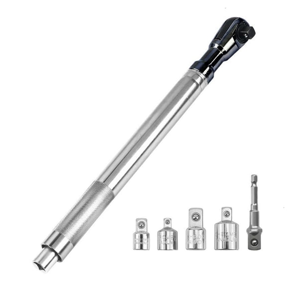 Tibvox 1/2 Offset Extension Wrench Impact Tool, Electric Ratchet Wrench Drive Extender
