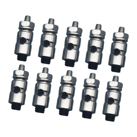 Tibvox 10Pcs Steel Fast Adjustable Pushrod Connectors For Remotes control Model Aircraft
