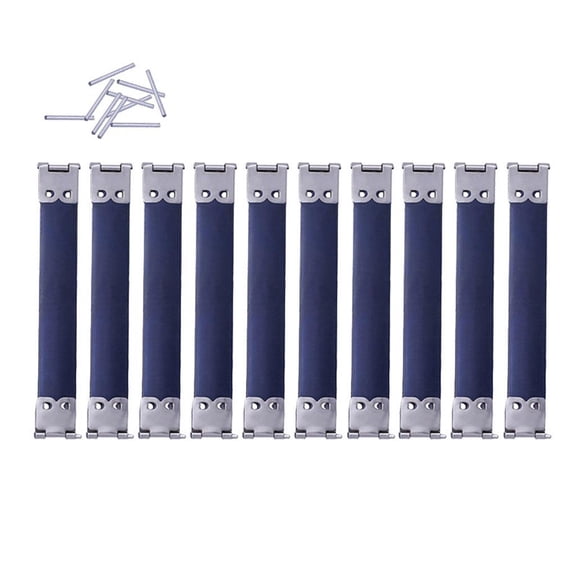 Tibvox 10Pcs Vintage Metal Internal Flex Frame Kiss Clasp Lock for DIY Craft Coin Purse Handbag Bag Hinges Sewing Making Hardware Accessories