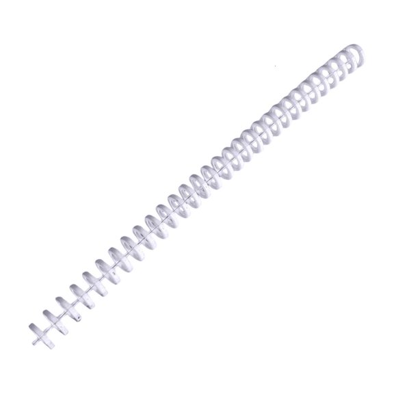 Tibvox 12mm Binding Comb 30 Rings Binding Coils Large Binding Capacity Binder Spine for Notebook Journal Refillable Planner