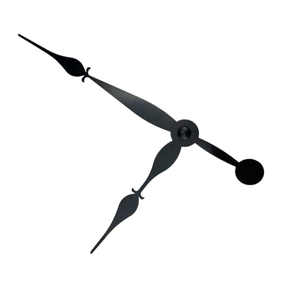 Tibvox 16inch Silent Quartz Clock Movement Kit Long Spade Hands Wall Clock Movements