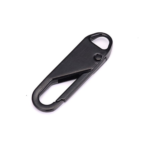 Tibvox 1PC Zipper Pull Replacement Repair Kit Slider Pull Tab Universal Fixer Metal Zippers for Head