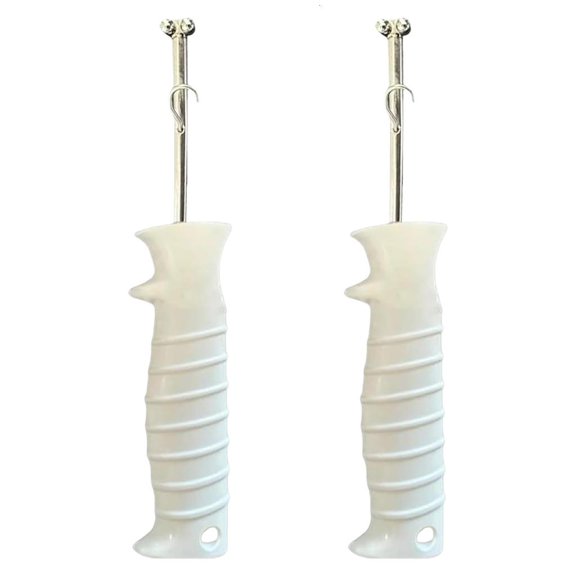Tibvox 1pc/2pcs Hook Extractor Remover Hook Extraction Equipment Fish Hook Disconnect Removal Tool Hook Detacher Quick Release