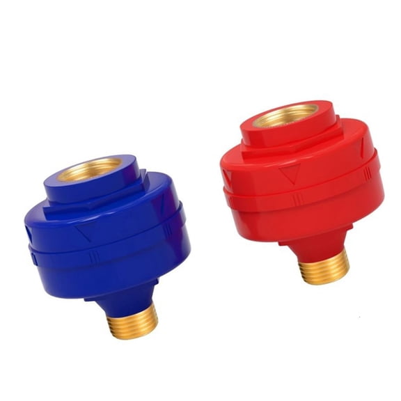Tibvox 2 Pieces Without Shock Safety Valves for Kitchen Supplies and Bathroom Use