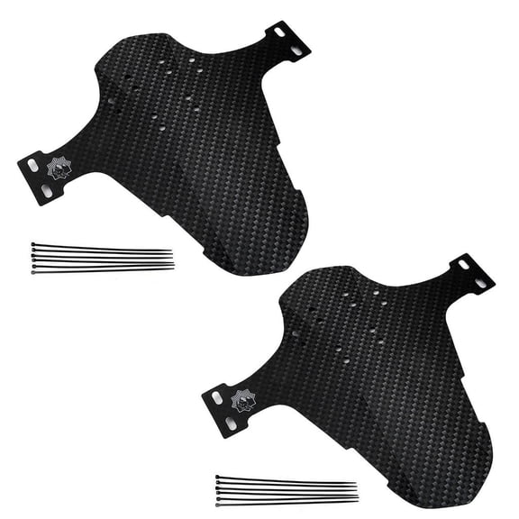Tibvox 2Pcs Bike Mud Guard Short Mudguards Set Bike Fenders Front and Rear Compatible