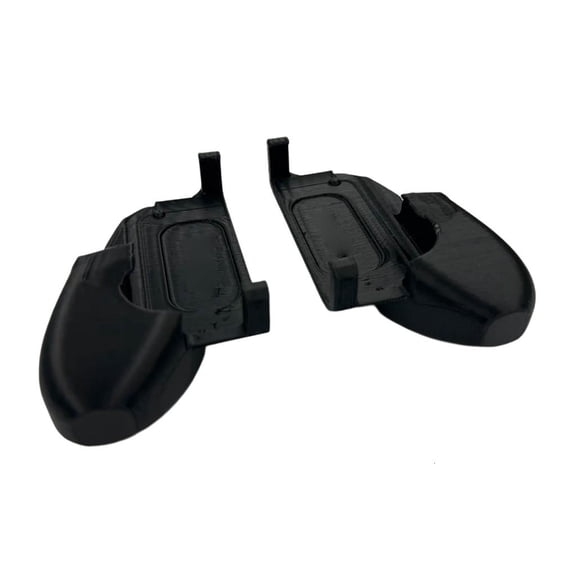 Tibvox 2pcs Ergonomic Controller Holding Grips Portable Gamepad Grip Gaming Accessory