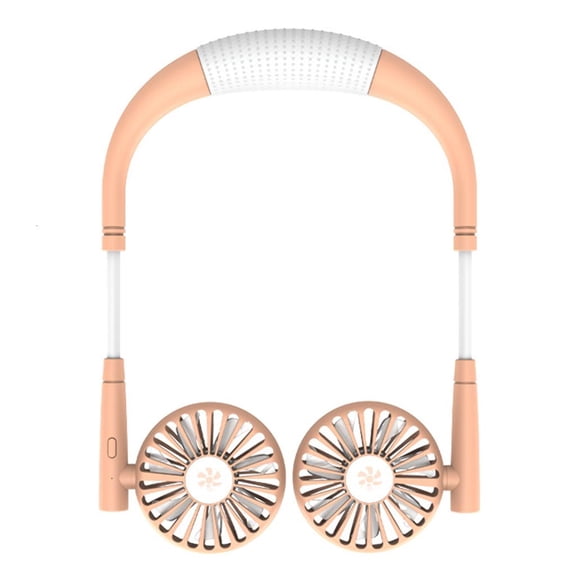 Tibvox 3 Speed USB Mini Fan Personal Cooling Tools Hanging Neck Fan Wearable Neckband Sport Fan for Studying, Working, Cooking