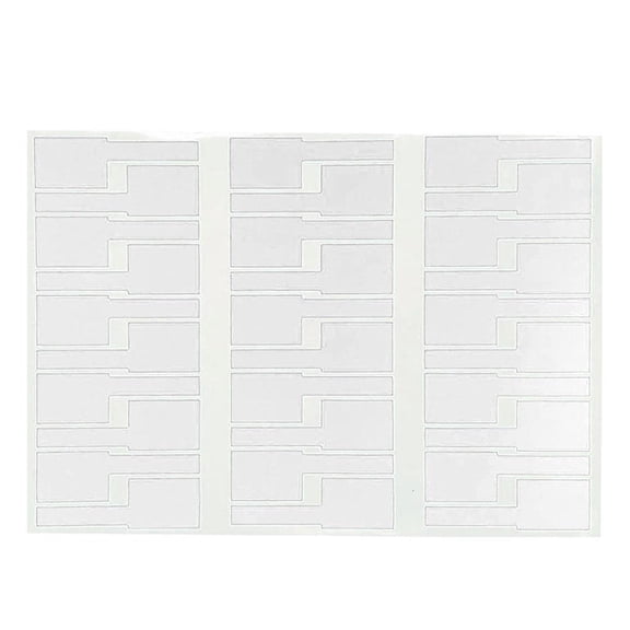 Tibvox 30 Pieces Laser Printer Cable Labels Sticker Handwriting Cable Organizer