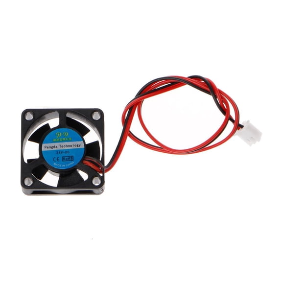 Tibvox 30x30x10mm 3D Printer Radiator Fan 7000rpm High Air flow DC Brushless Cooling Fan 3010 XH2.54 2Pin Cooler 5V 12V 24