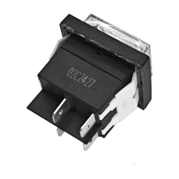 Tibvox 4 Pin Push Button Switches High Temperature Resistant with Waterproof Protections Heavy Duty 4 Pin Push Button Switches
