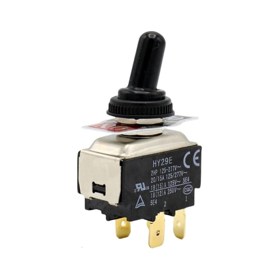 Tibvox 4 Pin Toggle Switches Heavy Duty Switches PVC for Electronics & Steampunks lamp