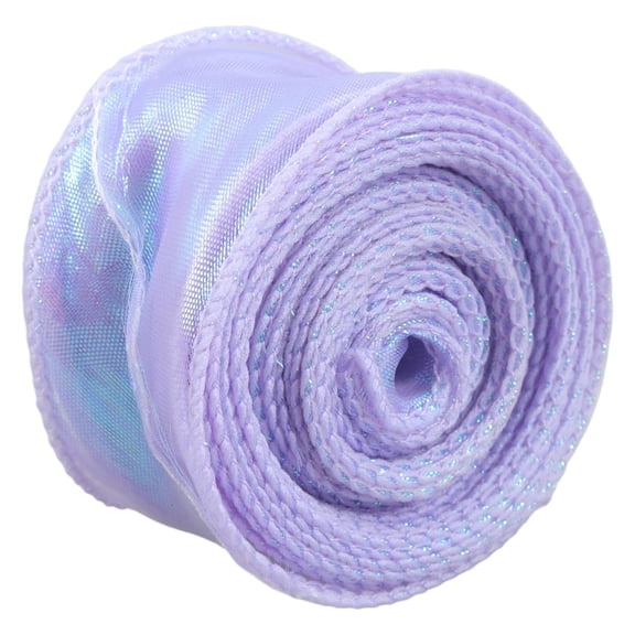 Tibvox 40mmX9meter Sheer Organza Ribbon Chiffon Ribbons for Bouquets Wrapping Wedding