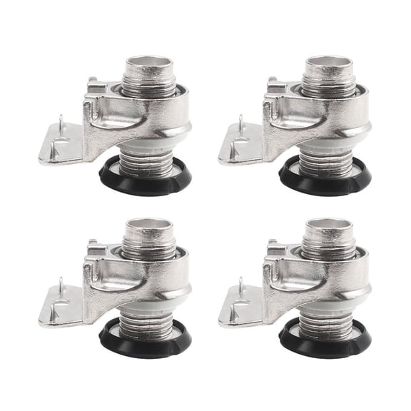 Tibvox 4Pieces Adjustable Table Leg Leveler Workbench Leveling Feet for Furniture Table Heavy Duty Leveling Feet Furniture Pad