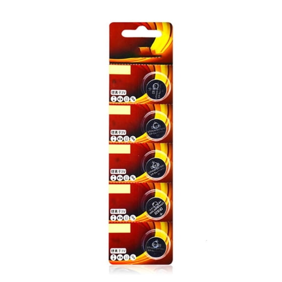 Tibvox 5Pcs CR1625/1632/1620/1616 Button Cell Battery Set for Car Remote Control Toy