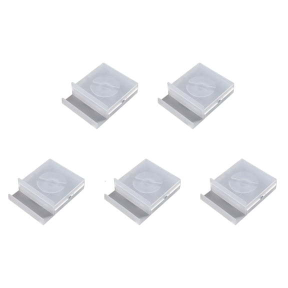 Tibvox 5Pcs Portable Data Cable Organizers Wire Winder Box for Easy Storage and Travel