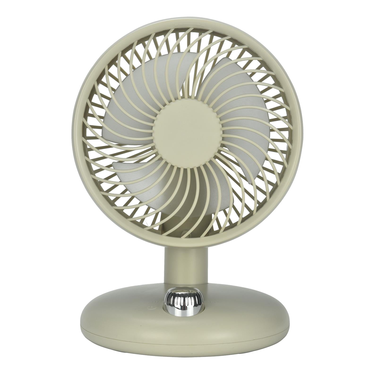Tibvox 6.49in Table Fan Rechargeable Oscillating Fan Air Circulator Fan for Kitchen