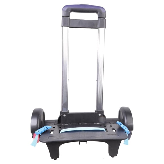 Tibvox 6 Wheels Backpack Trolley with Telescopic Handle Rolling Luggage Carts for Teens