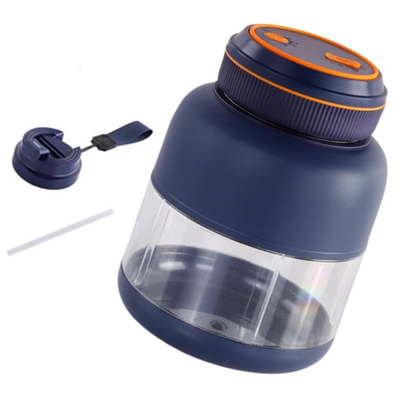 Tibvox 800ml Portable Blender Cup Electric Juicer Blender Portable Blender Mixer Fruit
