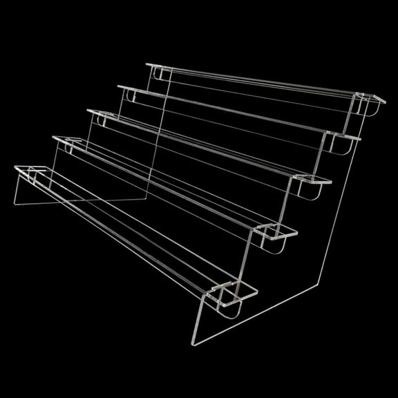 Tibvox Acrylic Display Stand 1-4 Tiers Acrylic Display Risers Shelf For Candy Cupcakes