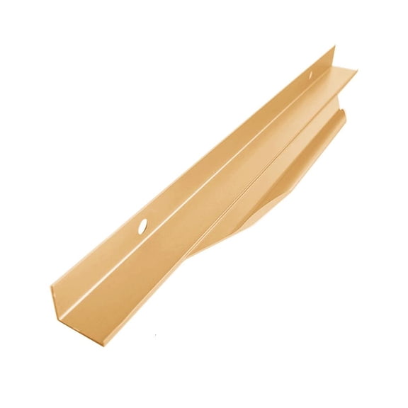 Tibvox Aluminum Alloy Drawer Door Handle Modern Concealed Cupboard Edge Pull Multi-size