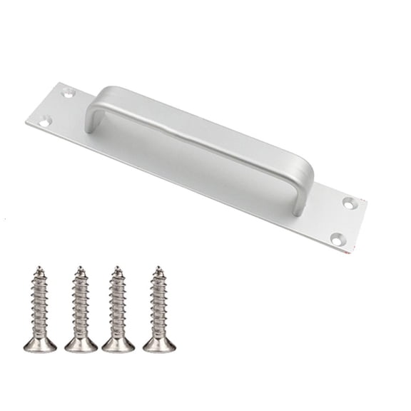 Tibvox Aluminum Cabinets Handle for Sliding Door Kitchen Hardware Easy Installation