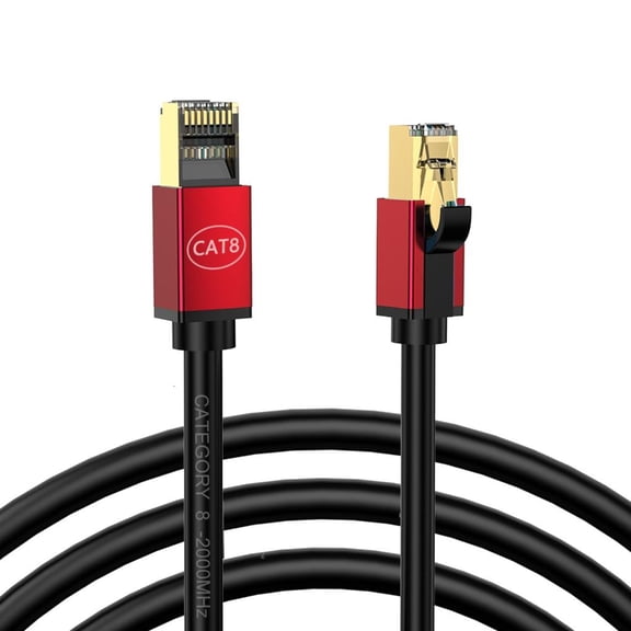 Tibvox CAT8 Ethernet Cable CAT8 10Gigabit Networking Cable Cable for Fast Connection