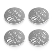 Tibvox CR2430 3V Button Cell Battery 285mAh Lithium Coin Cell for Watch Alarm Clock Small Electronics Easy to Repalce