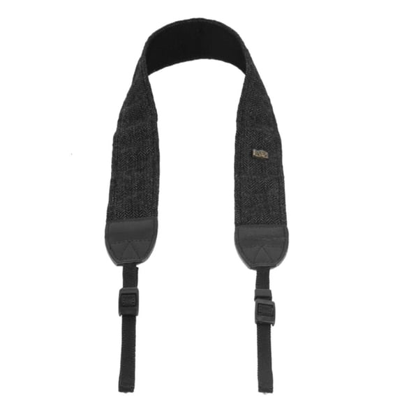 Tibvox Camera Neck Shoulder Strap Belt for SLR DSLR Camera Durable Retro Ethnic Style Camera Strap Band Cotton + Leather