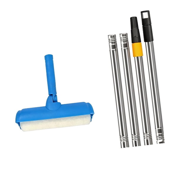 Tibvox Ceiling Paint Roller No Drip Set 10Inch Ceiling Paint Tool for Painting Ceilings Walls Door Simple To Clean And Maintain