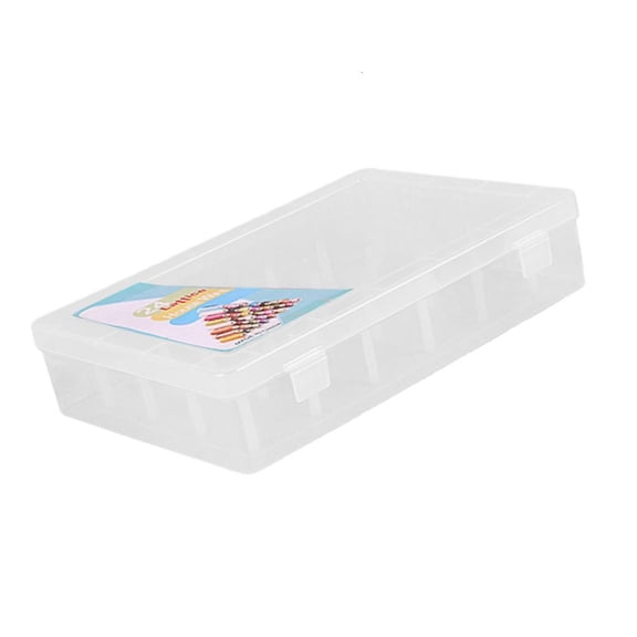 Tibvox Clear Thread Box 42 Spools Storage Case Sewing Thread Organizers for Small Large Thread Spools Sewing Storage Accessory