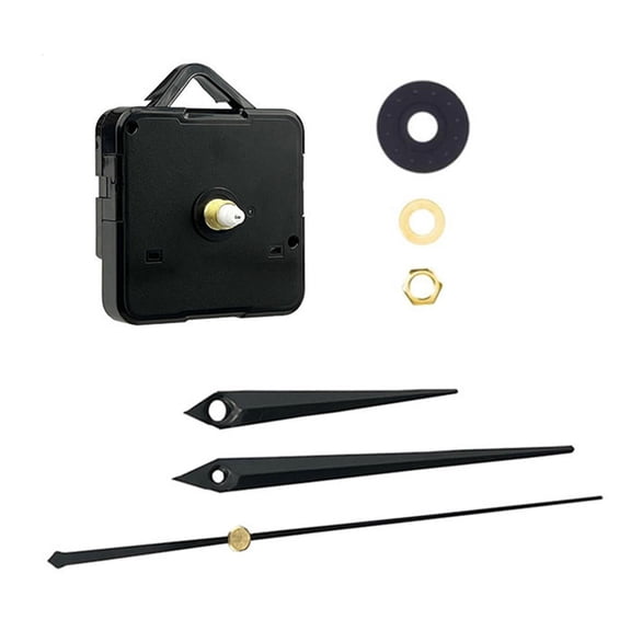 Tibvox Clock Mechanism Battery Powered Long Shaft Clock Movement Mechanism Short Shaft