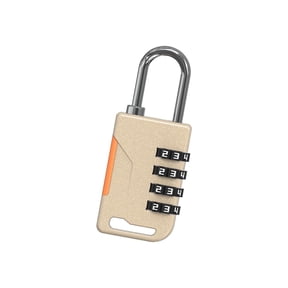 Tibvox Combination Lock Luggage Security Padlock Small Password Lock Keyless Unlocks AntiTheft Padlock Lockers Antitheft Lock