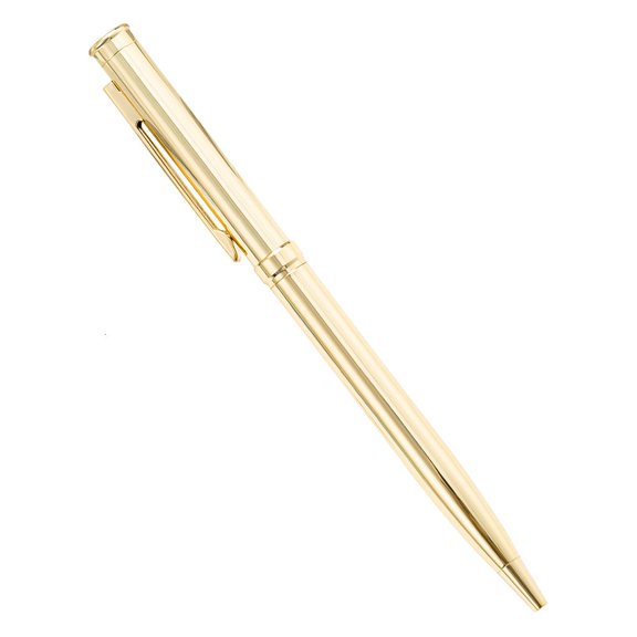 Tibvox Creative Refillable Metal Ballpoint Pen Unique 2-in-1 Stylus Pen Signing Pen