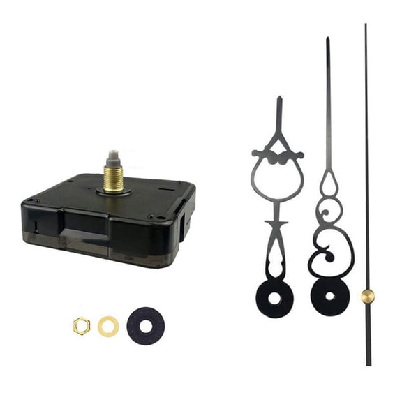 Tibvox DIY Quartz Clock Movement Mechanism DIY Repair-Parts Wall Clock Movement Mechanisms Kit 0.23Inch Maximum Dial-Thickness