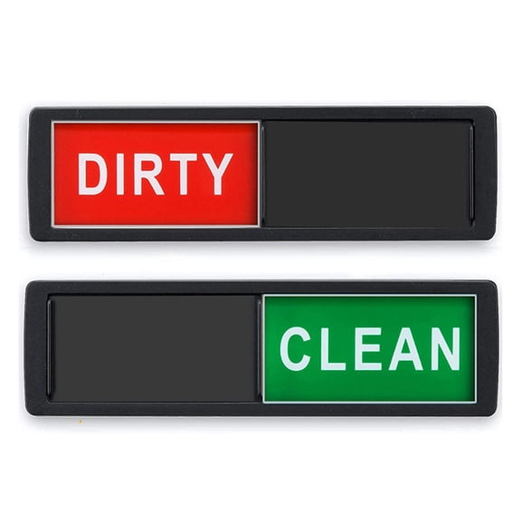 Tibvox Dishwasher Magnets Clean Dirty Sign Magnet Dishwasher Magnetic Sticker Indicator
