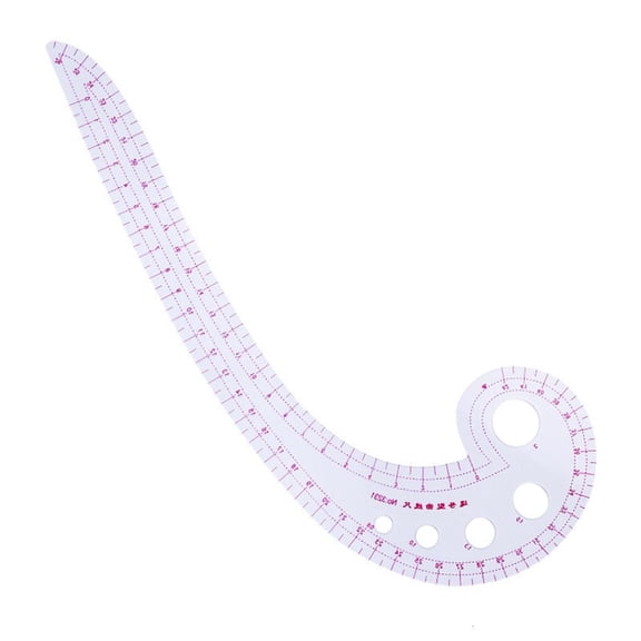 Tibvox Dressmaking Drawing Template Tool French Curved Ruler DIY Craft Sewing Tool