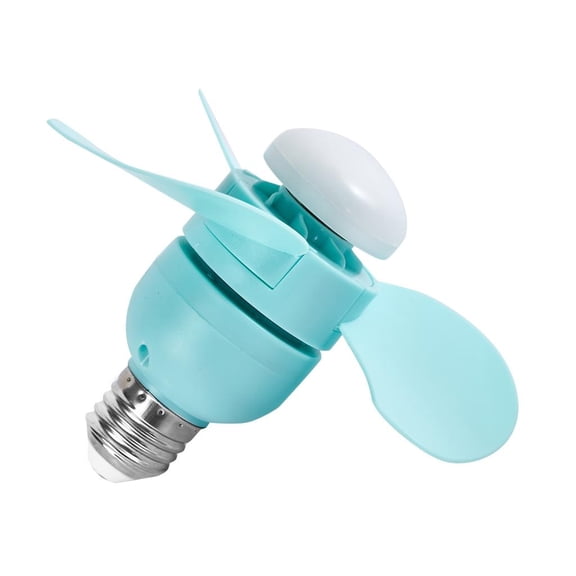 Tibvox E27 Socket Ceiling Fan Light With Brushless Motor For Kitchen Bathroom Bedroom