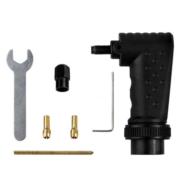 Tibvox Ergonomic 90 Degree Electric Grinder Extension For Detailed Model Making Repairs