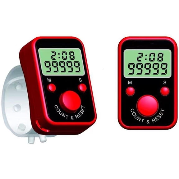 Tibvox Finger Counter Islamic Tasbih Bead Electronic Handheld Tally Counter Clicker
