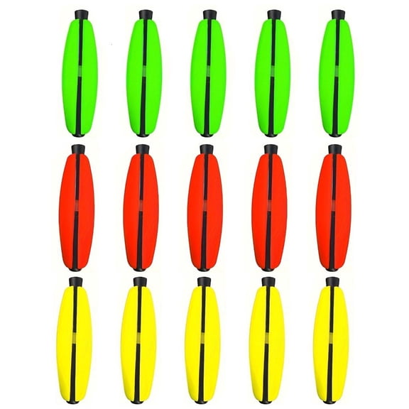 Tibvox Fishing Corks Slip Bobbers 1.5/2/2.5/3in Float for Rig Fishing Tackle