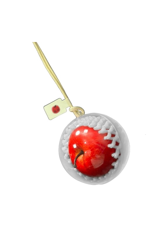 Tibvox Foam Apples Keychain Bag Charms Hangings Car Keyrings Simulated Apples Pendant Charm Auto Interior Decors Accessories