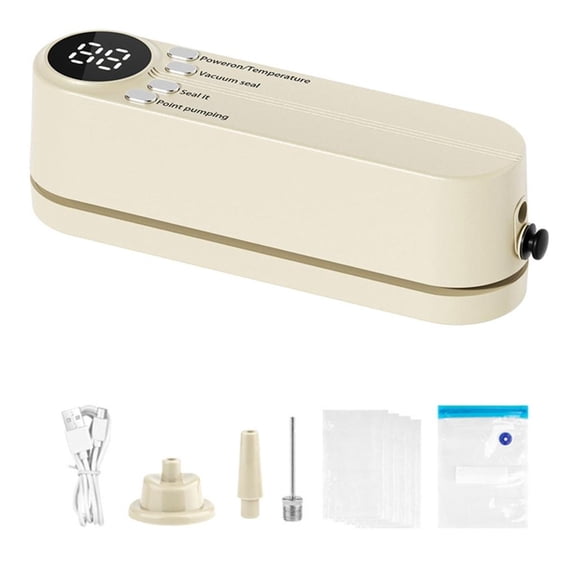 Tibvox Food Freshness Preserver Automatic Vacuum Sealer Suitable for Extended Storage