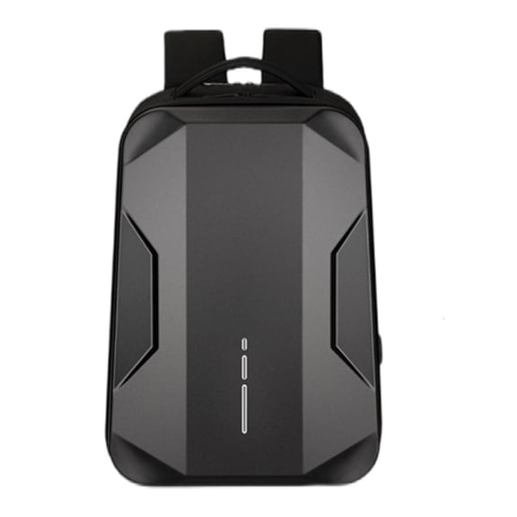 Tibvox Gaming Backpack for 15.6" to 17.3" Notebook Integrated Pad and Wallet Pockets Storage Business Backpack Silver/Black