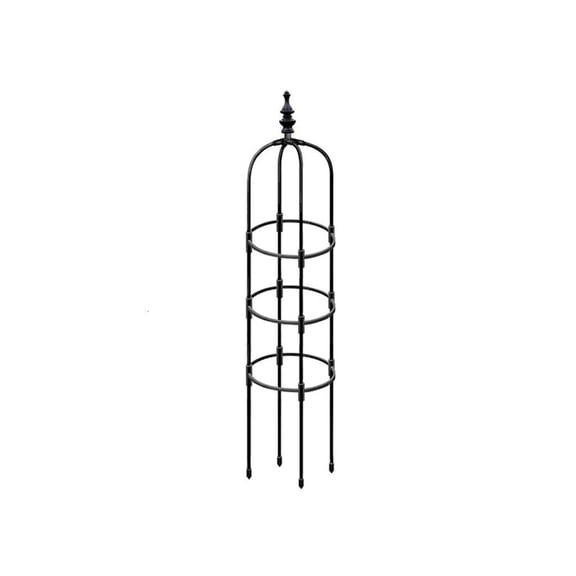 Tibvox Gardening Plant Trellie Garden Trellis Green Plant Support Rings Bracket