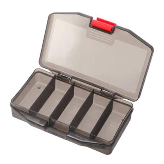 Tibvox Grids Fishing Lures Storage Box Hook Organizers Baits Container Storage Case