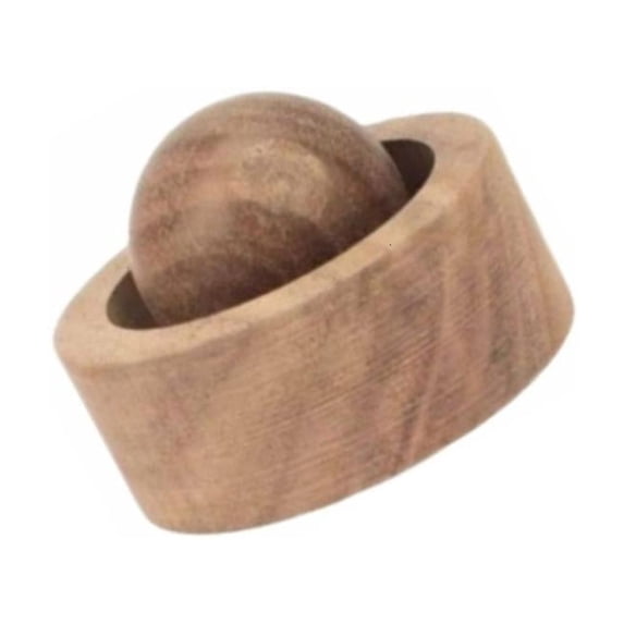 Tibvox Handcrafted Wooden Sphere Essential Oil Diffuser Natural Aromatherapies Decors For Indoor And Car Use Long Lasted Scent
