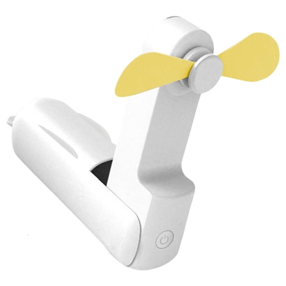 Tibvox Handheld Portable Fan USB Rechargeable Foldable Quiet Operation Cooling Fan For Outdoor Activity and Office Use
