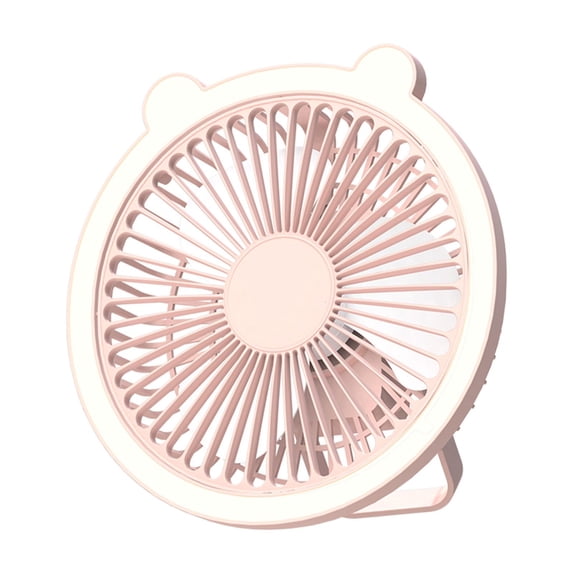 Tibvox Hanging Fan Tent Fan for w/Hook+Lamp Rechargeable 1200mAh Camping Fan for School